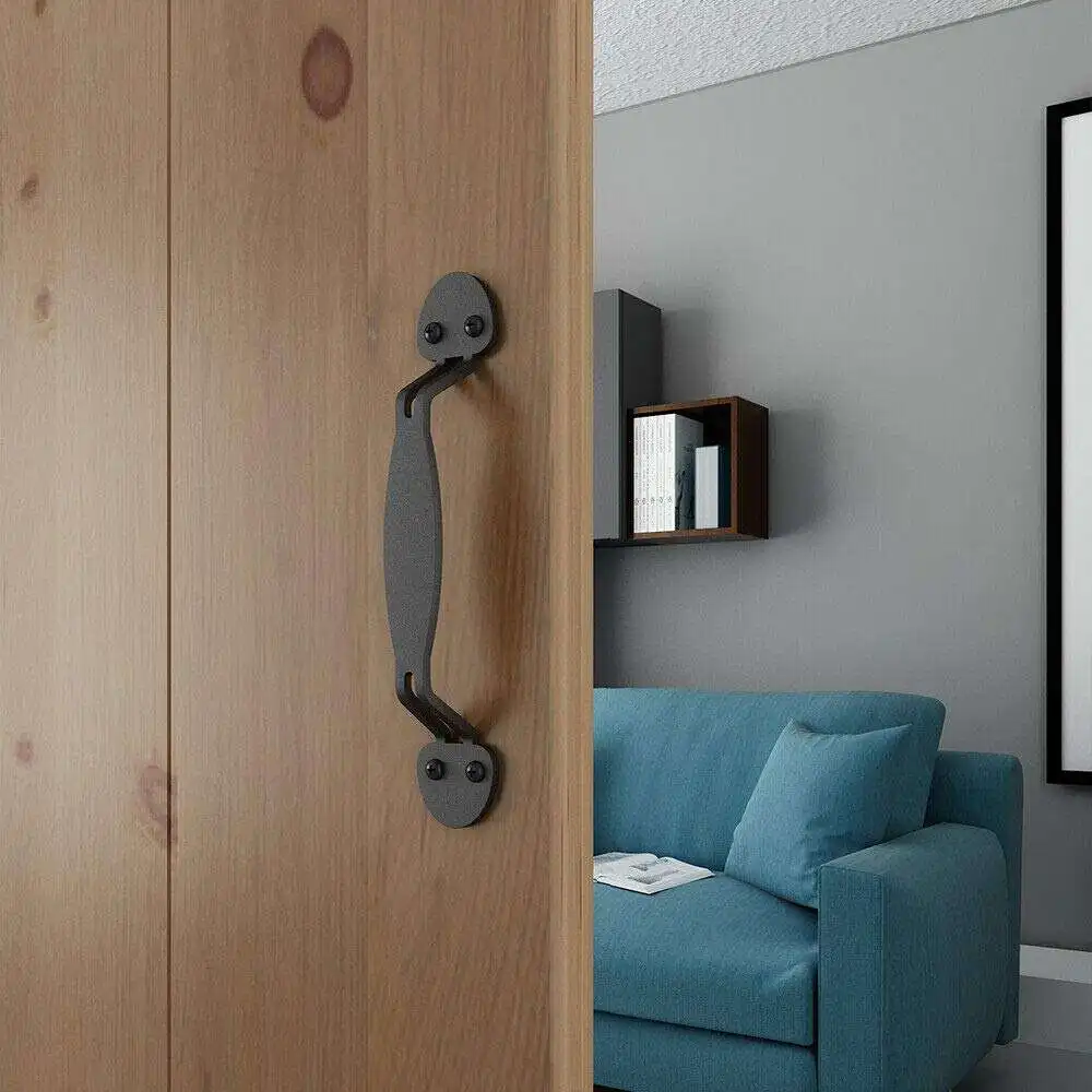 China Factory Price Traditional Style Metal Sliding Barn Door Hardware Antique Door Barn Handles