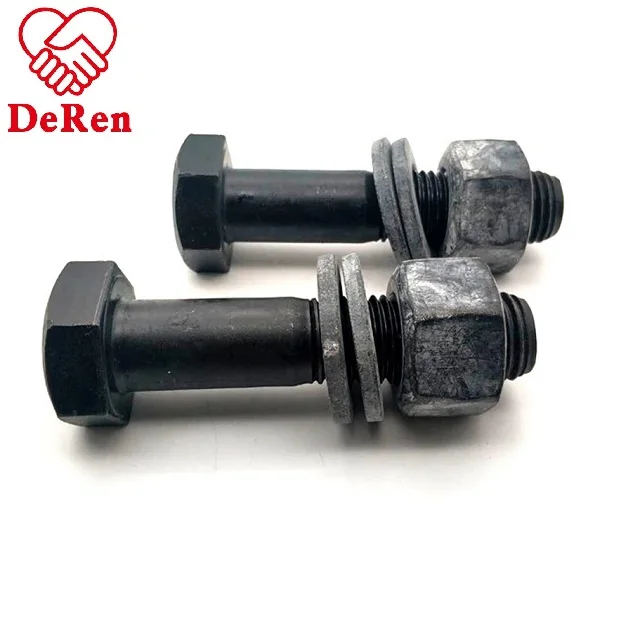 
Heavy hex bolt with nuts for steel structuralDIN6914/ DIN6915/DIN6916 