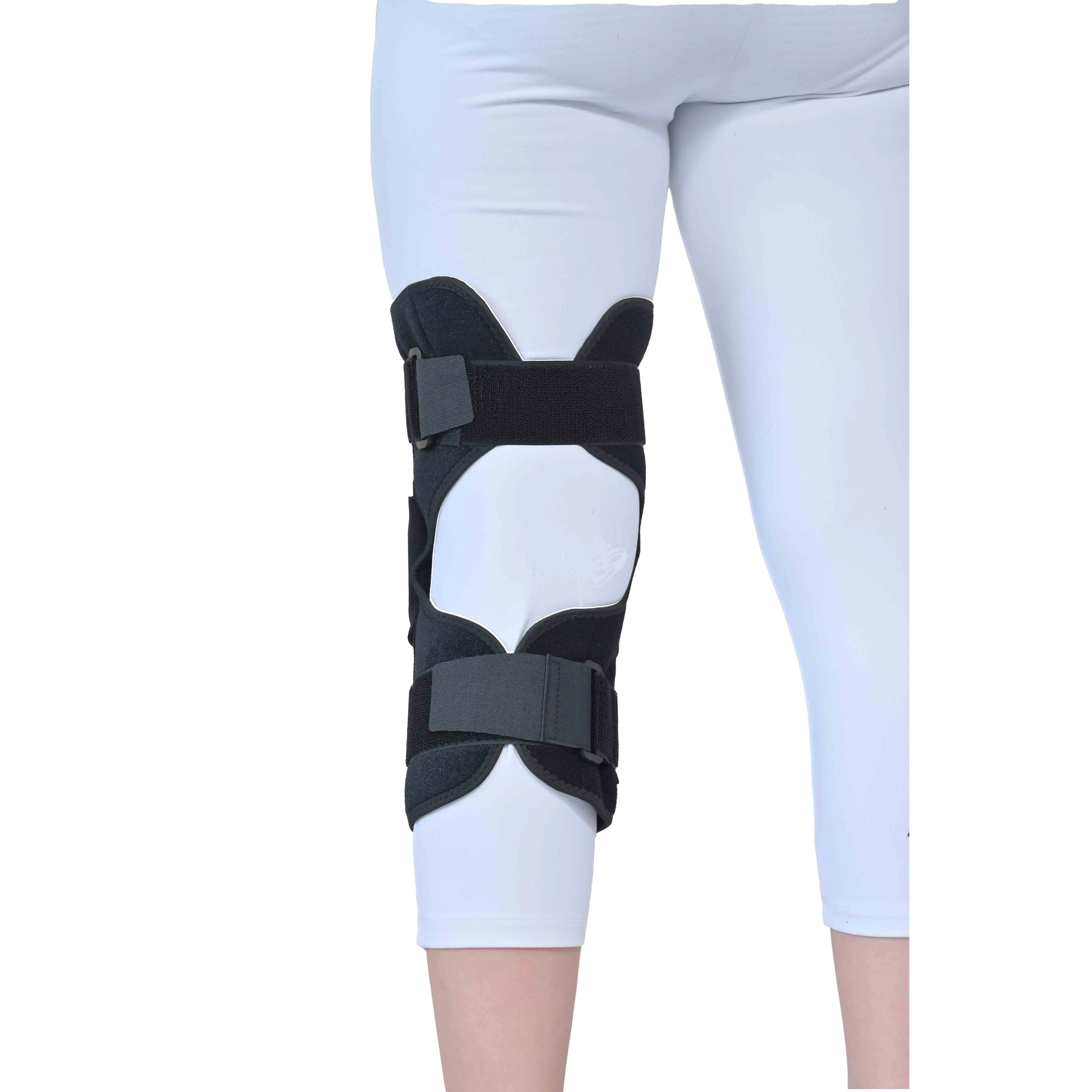 adjustable non-slipping Rehabilitation kneepad joint support brace for knee ligament strain fracture injury recovery