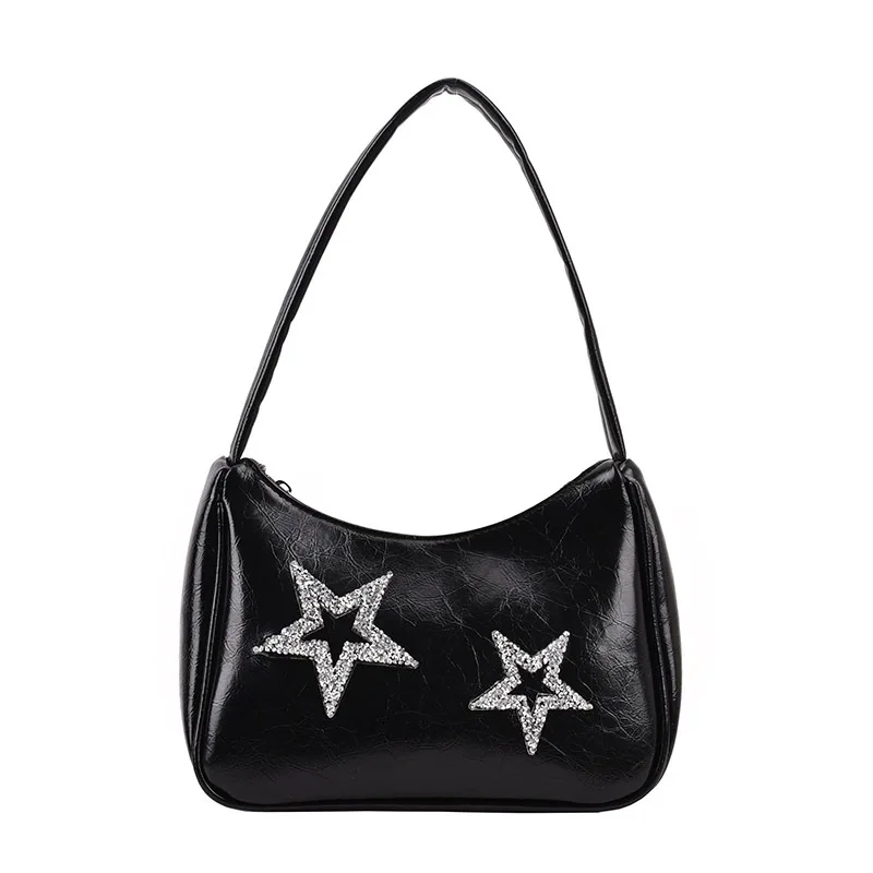 Fashionable shoulder bag with a premium feel, new internet celebrity star underarm bag for autumn and winter 2023
