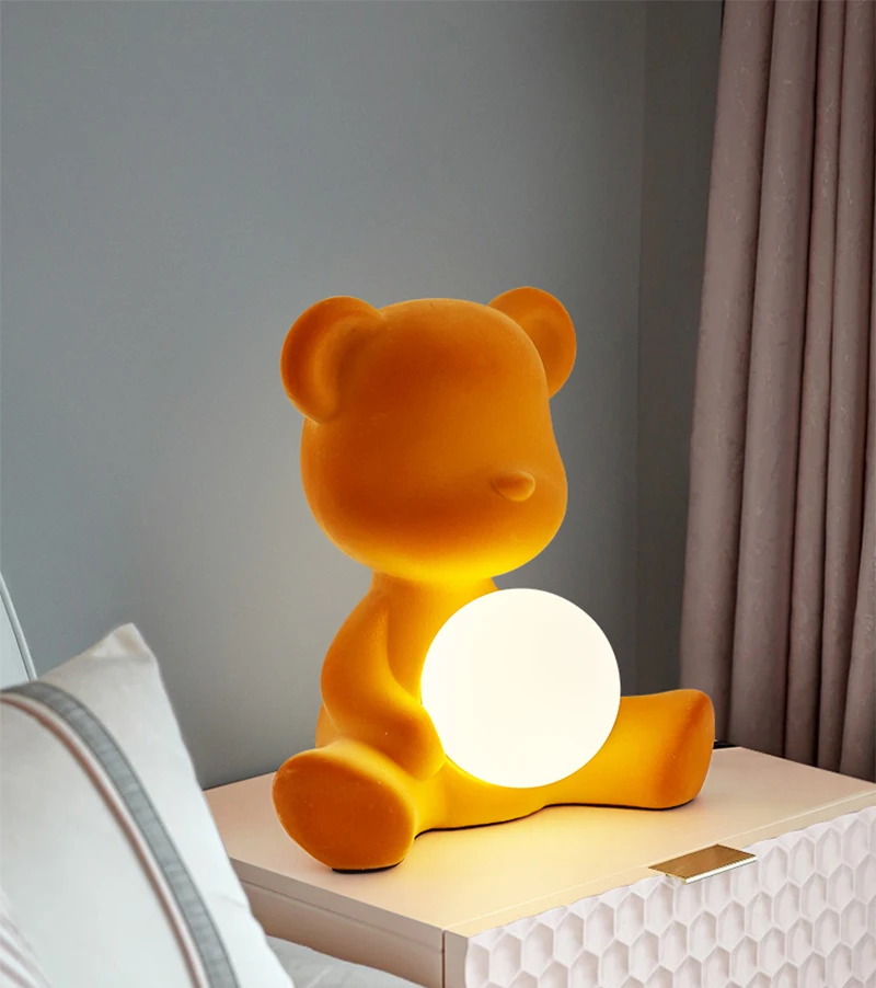 T4290 Modern baby room kids room modern decorative resin table lamp