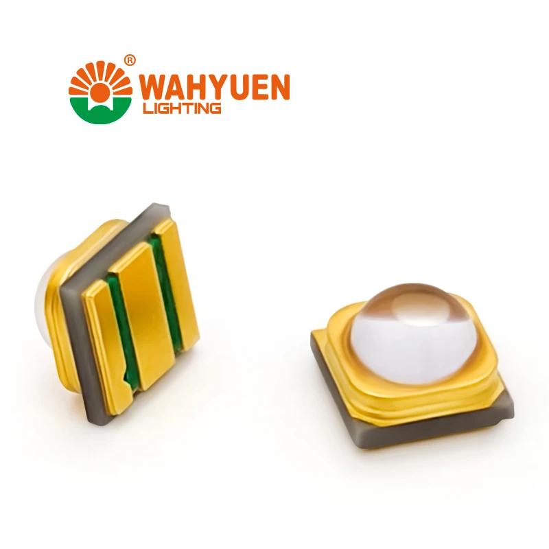 UV  high-power ultraviolet light-emitting diodes (leds) quartz patch curing led lamp bead Blue Violet Lamp for Printing Industry