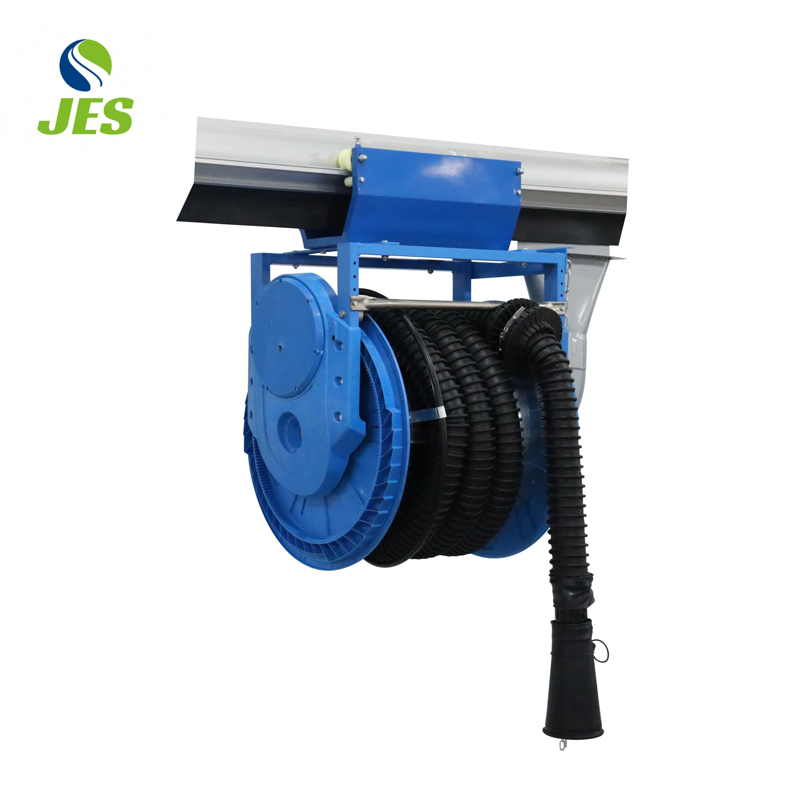 New Rail Sliding Trolley System with Fume Extraction for Drop Hose Hose Reel for Restaurants Construction Farm Retail Hotels