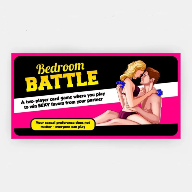 Custom cards game bedroom battle fun sexy adult games for couples gifts