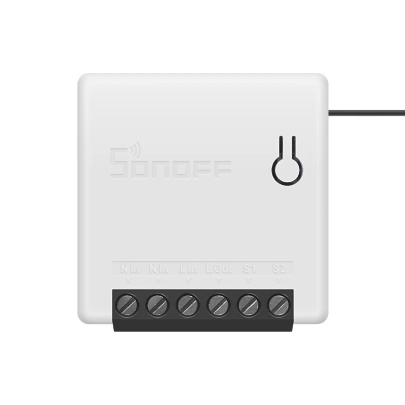 
 Умный двухсторонний пульт дистанционного управления SONOFF Mini, Wi-Fi переключатели, беспроводной релейный модуль, работает с Alexa Google Home  