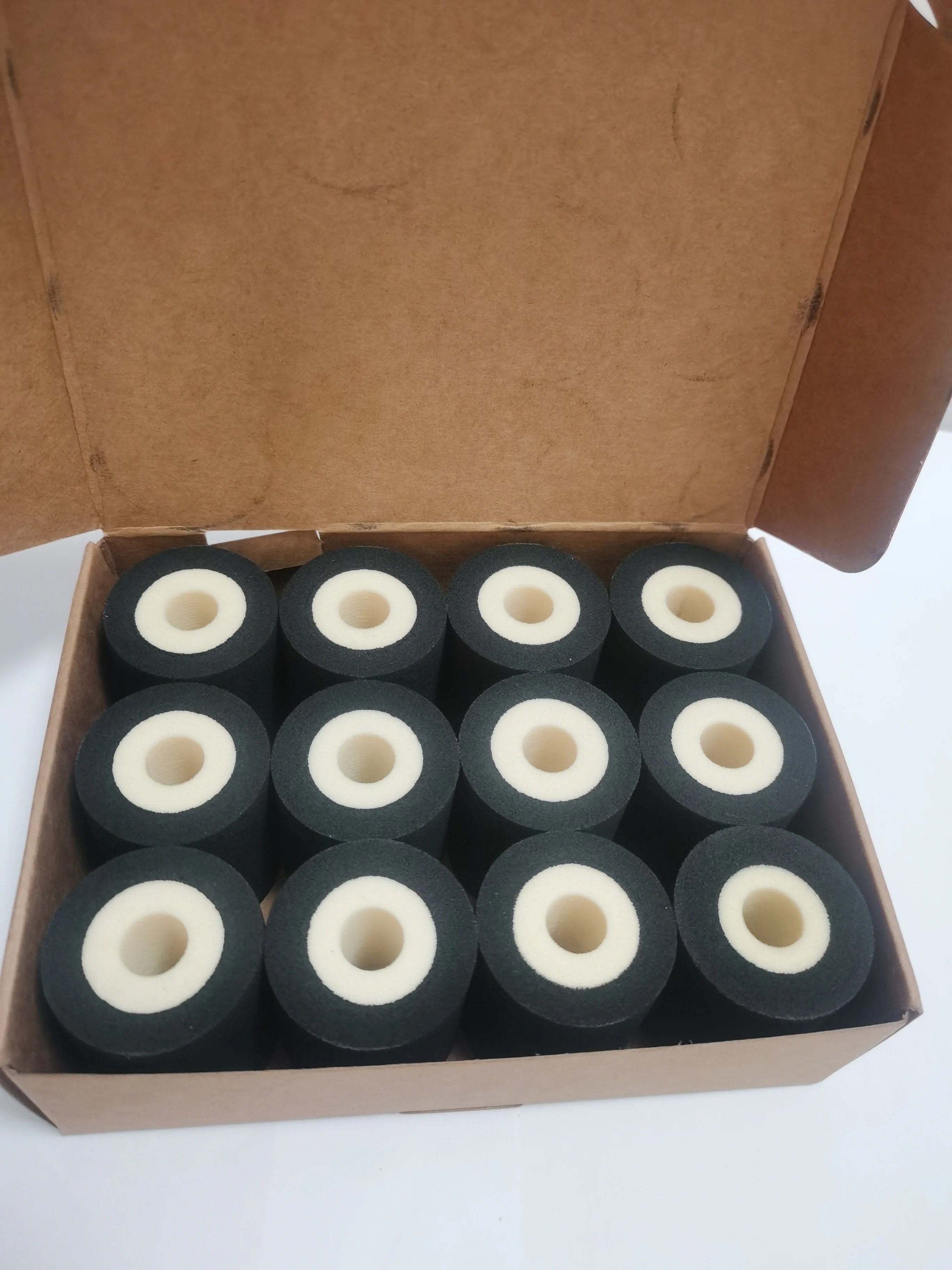 plastic film paper heat ink roller date batch number print dry ink roll