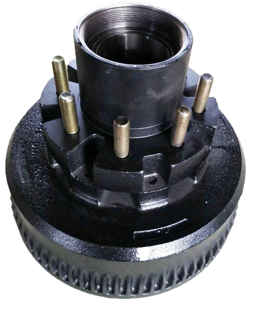 12.15 inch Easy Grease Trailer Hub and Drum Assembly for 12K Axles