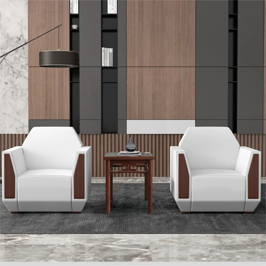 Luxury Modular Office Sofas Modern Design Style Living Room Hotel Cheap Price Reception Fabric Office Visitor Sofa Set