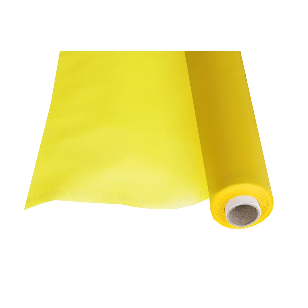 Factory wholesale high quality polyester silk screen printing mesh fabric roll for graphic arts plate-making