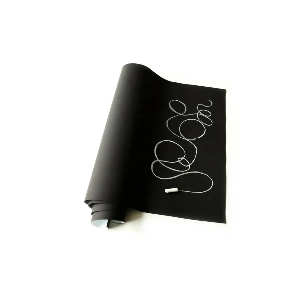 Big Size erasable chalkboard wall sticker blackboard vinyl wall sticker black board