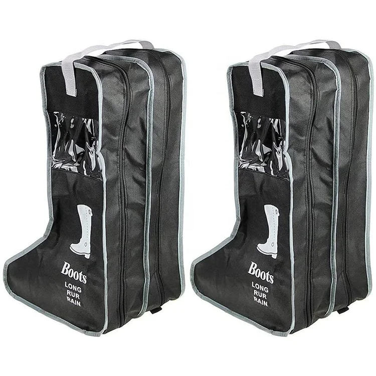 Waterproof Boots Protector Bag Boots Cover Non-Woven With Zipper Storage Bags