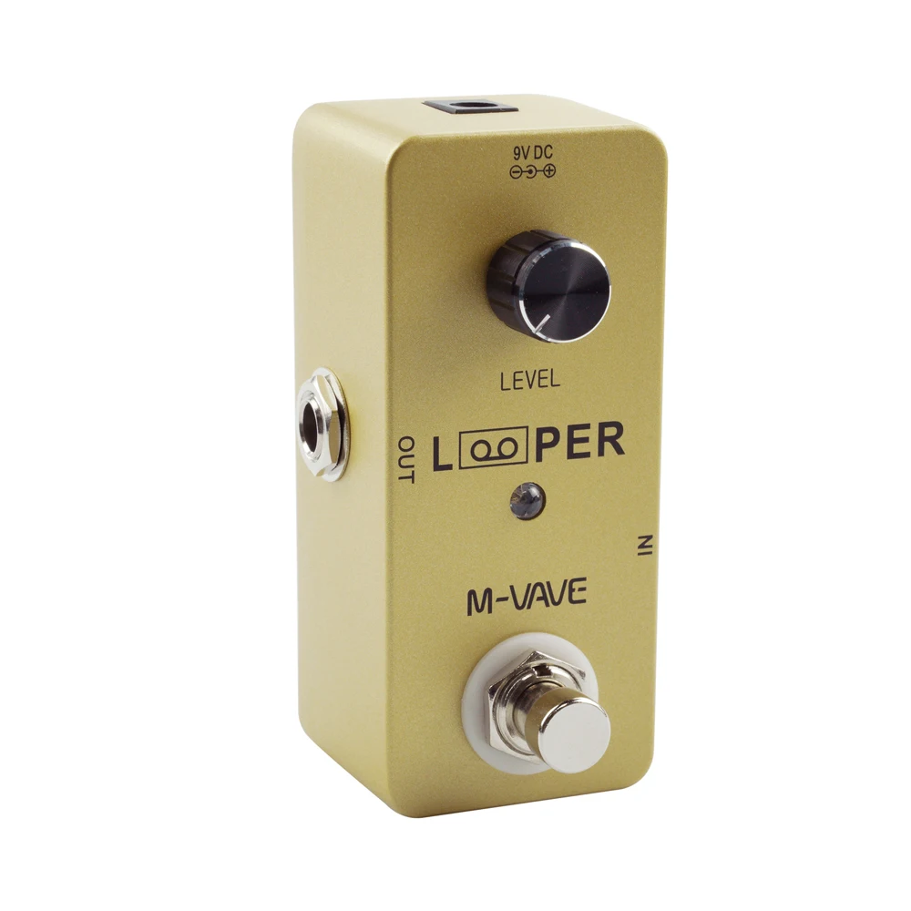 Guitar Effect Pedal Looper Recording Time Effects Pedals support 5 minutes recording Electric Guitar Pedals 5 min Oem