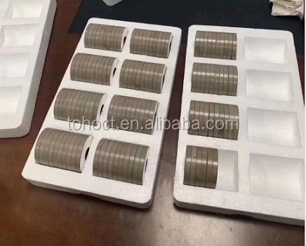 50x17x6,5/60x30x10 мм PZT8/ PZT4 пьезокерамическое кольцо