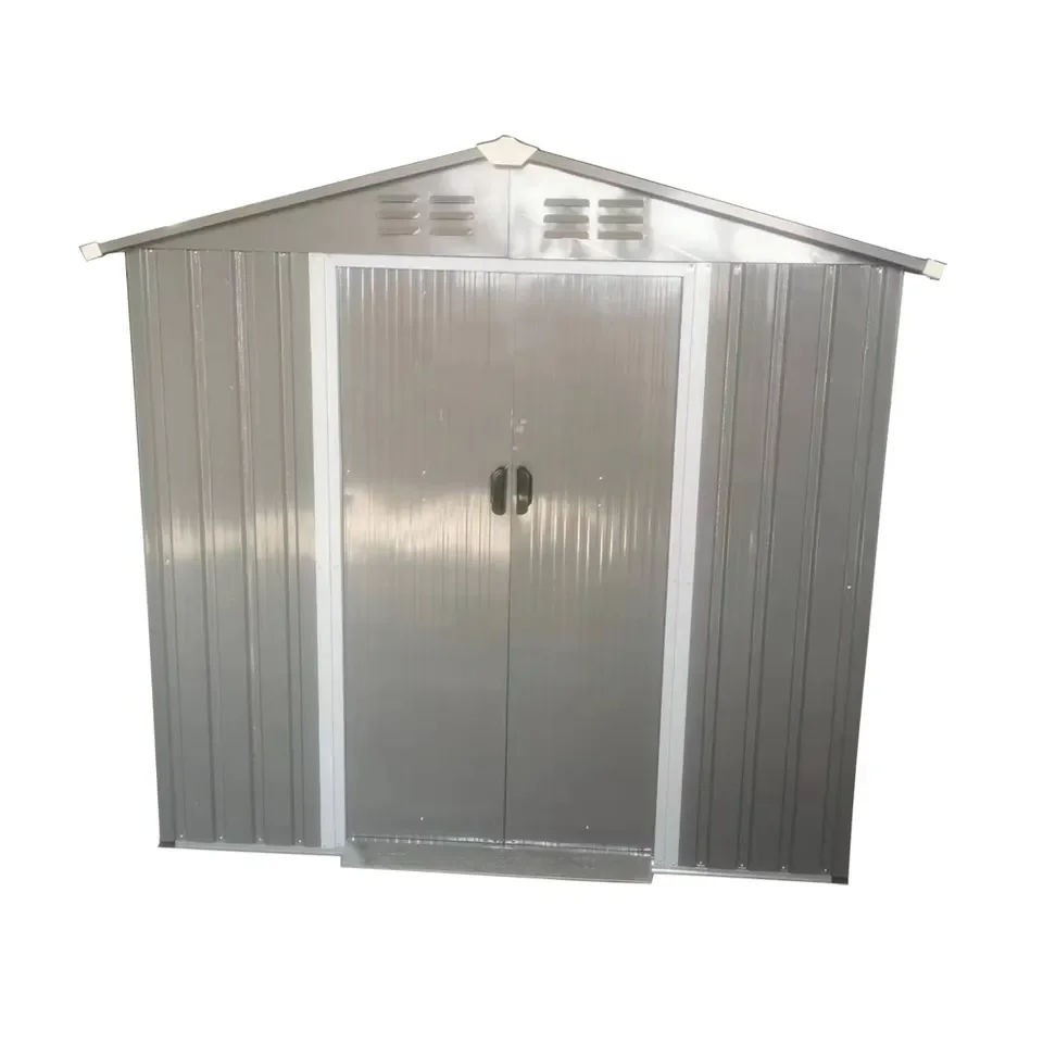 Садовый сарай, гарантия качества, оцинкованный материал, большой металлический садовый деревянный сарай