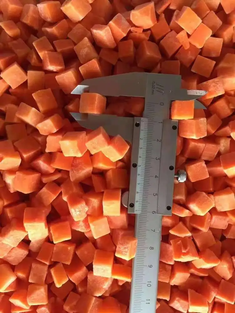 Freeze Dried Vegetable FD Carrot Dices Cubes