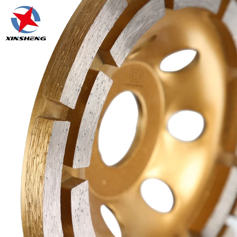 Diamond Concrete Grinding Wheel 4 1/2 inch For Polishing And Cleaning Stone Concrete Surface, Cement, Marble, Rock, Granite