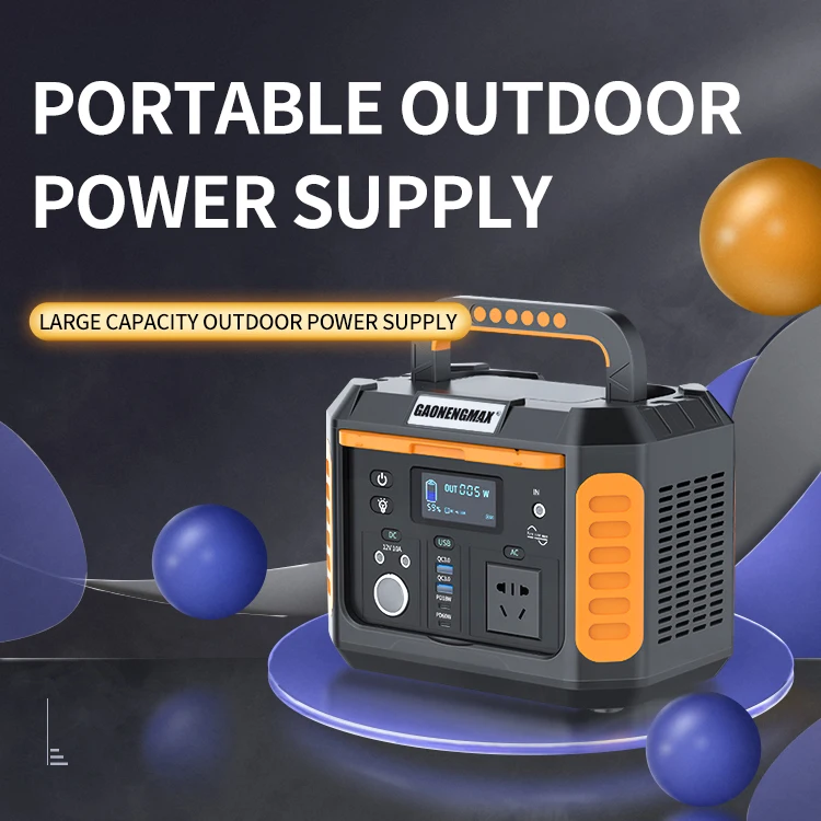 Открытый Портативный солнечной энергии для хранения 110v 220v высокой мощности аварийный источник питания паяльная станция 500 Вт 1000W портативный аккумулятор