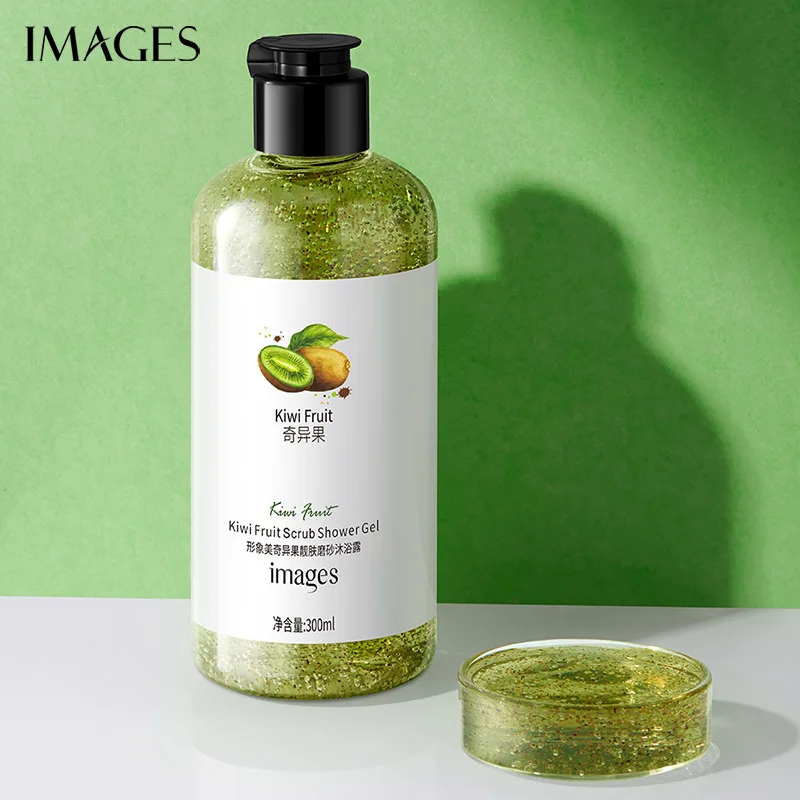 Authentic Kiwifruit Fruit Skin Scrub Shower Gel Deep Cleansing Fragrance Perfume Shower Gel Fragrance 300ml wholesale price