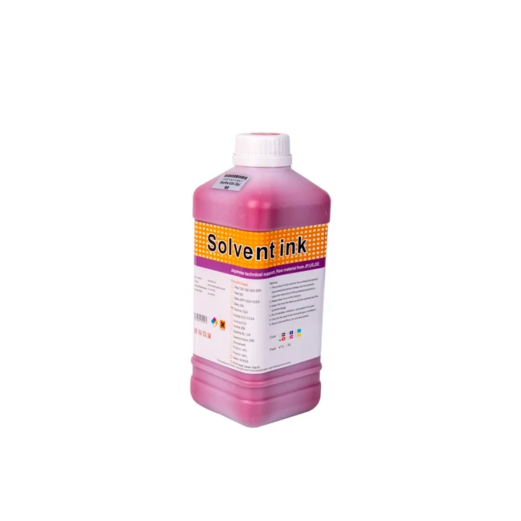 High quality Tinta/solvent ink for Spectral polaris 15pl printer head with cleaner solution