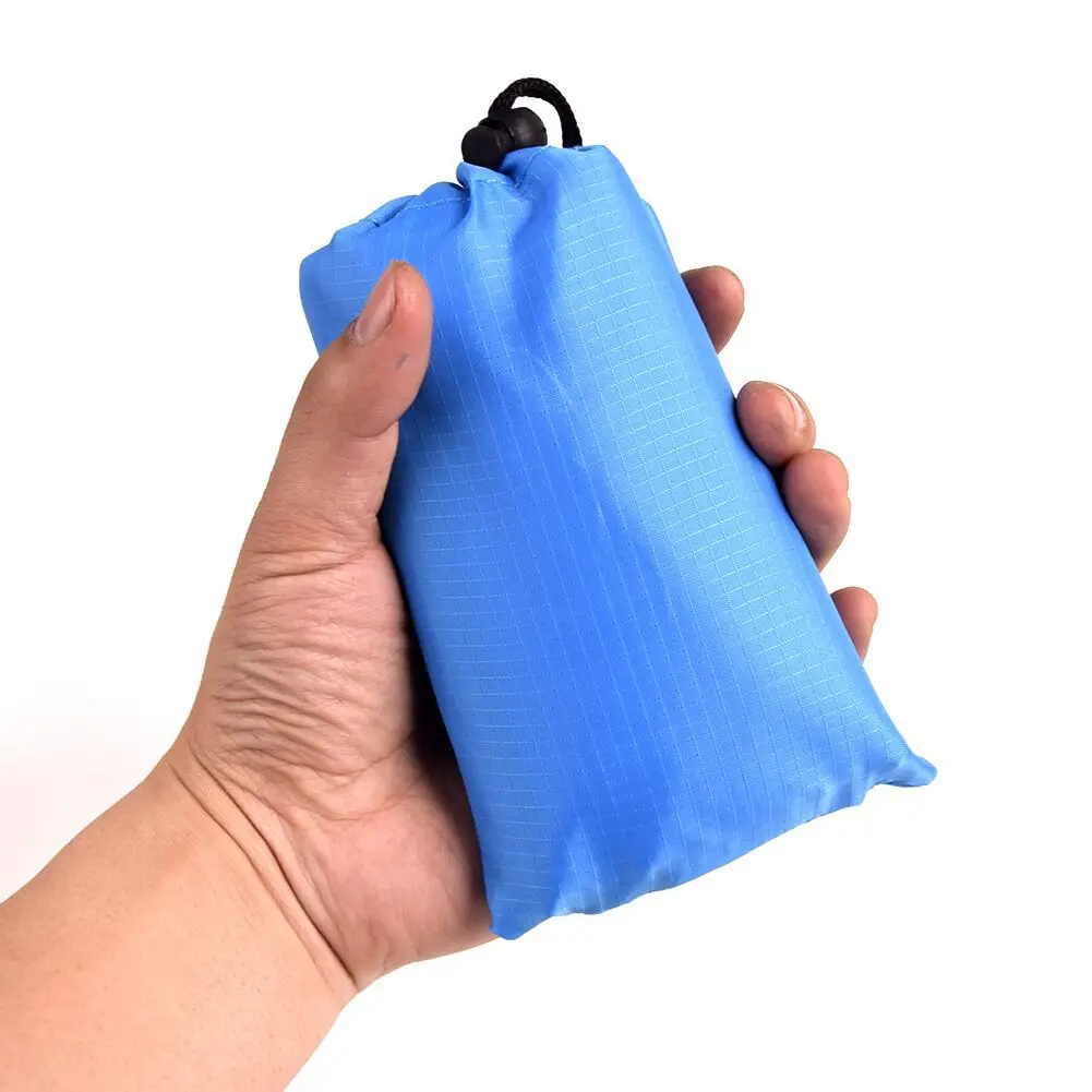 Portable Pocket Picnic Mat Foldable Waterproof Beach Mat Sand Free Outdoor Mat Lightweight Beach Blanket