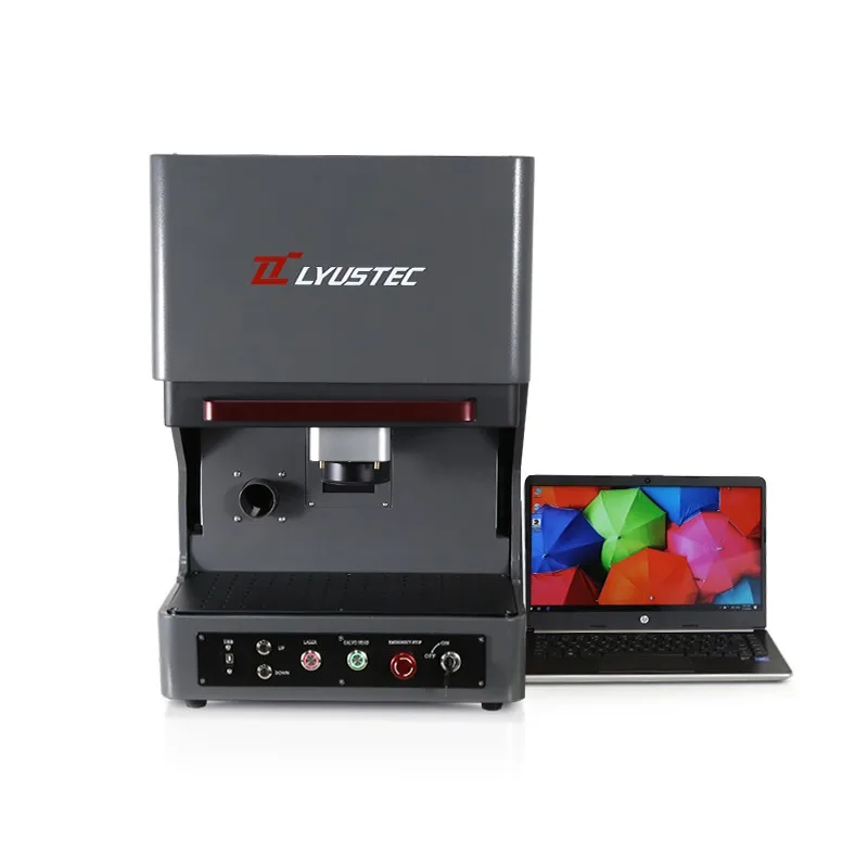 
20W Laser Printing Equipment Portable Plastic Fiber Laser Marking Machine for Photo 