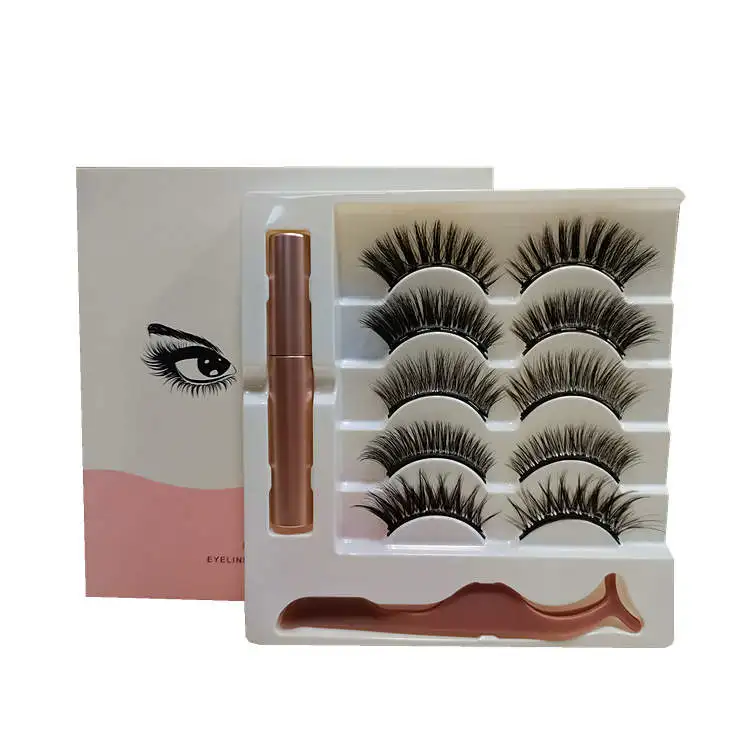 Eyelashes mink wholesale cils magnetiqu fake faux mink magnetic eyelashes vendor pestanas magnetics eye lashesh magnetic
