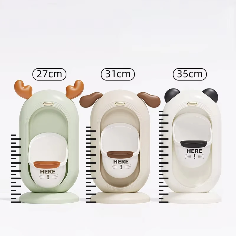 Cute Design Adjustable In Height Baby Kids Potty Training Standing Wall Hanging Urinal For Boys Kids
