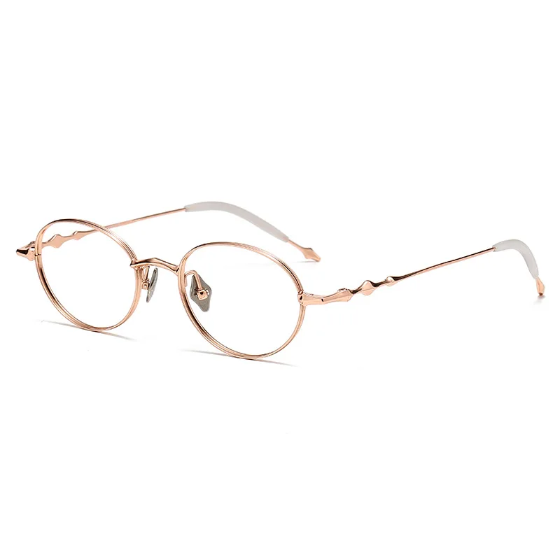 Zodlac Korean Luxury Titanium Glasses Frame Men Square Myopia Prescription Eyeglasses Male Full-Rim Optical Eyewear