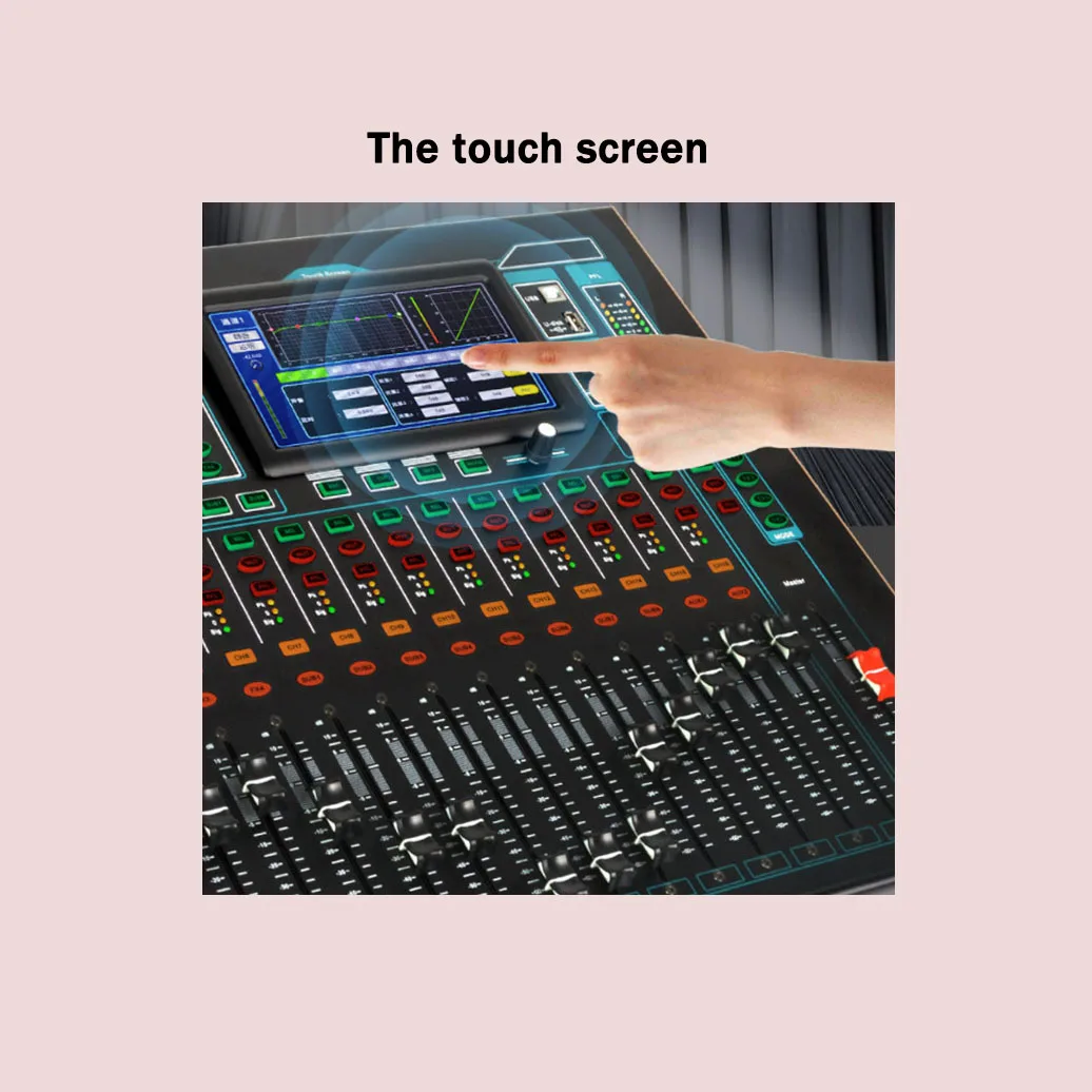 wholesale di music mixer 20 channel powered mixer console concernt hall sound mixer