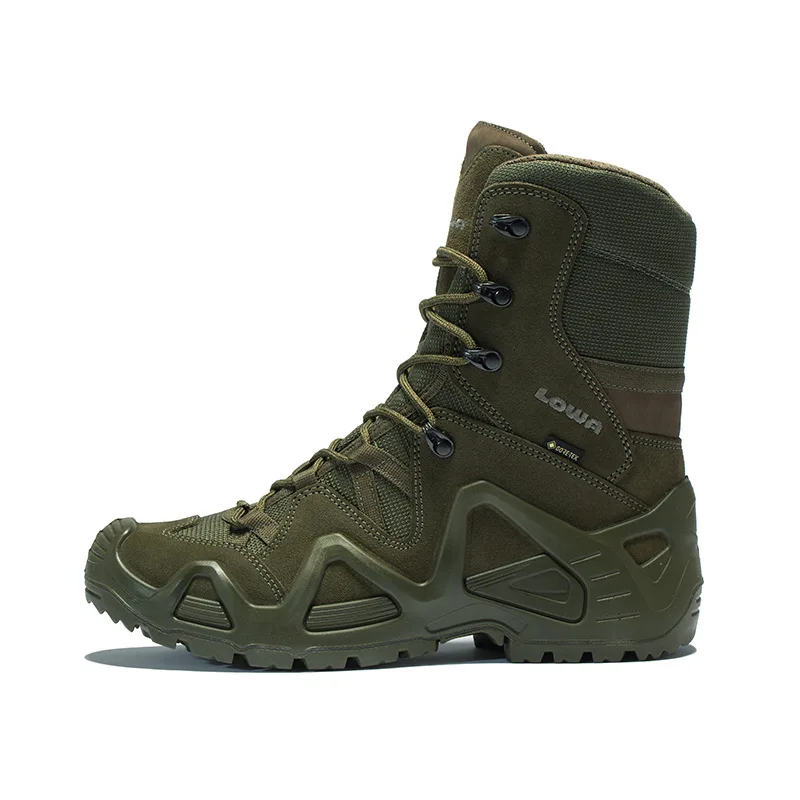 Custom waterproof anti colliion jungle climbing shoes high low top outdoor footwear men lowa tactical boots