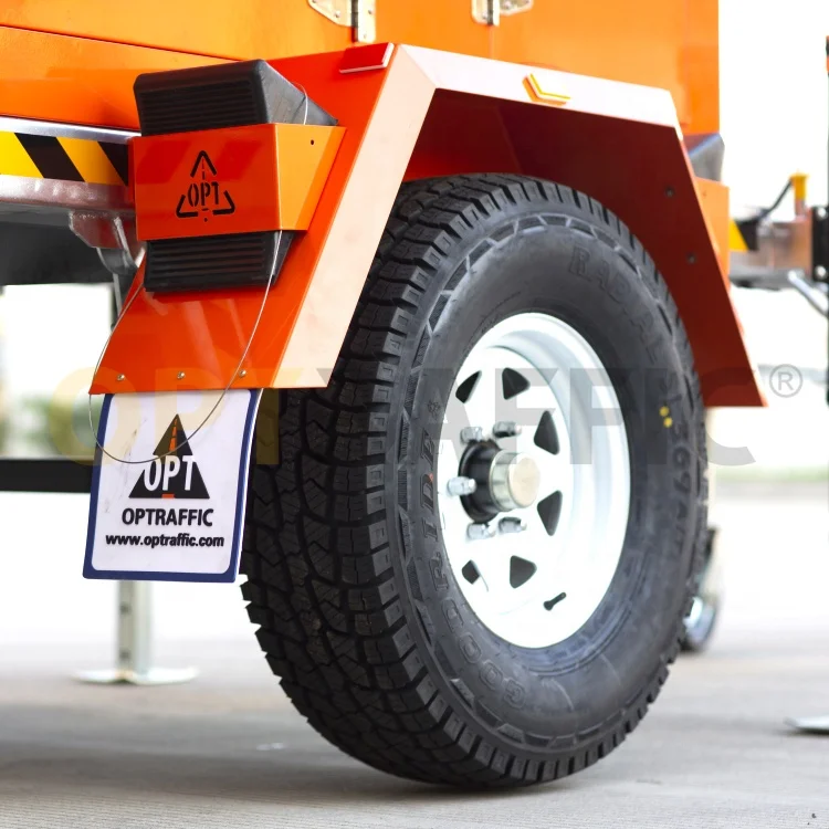 Solar Light Tower LED Mobile Hybrid Light Tower Solar Panels Solar Energy System Solar Power