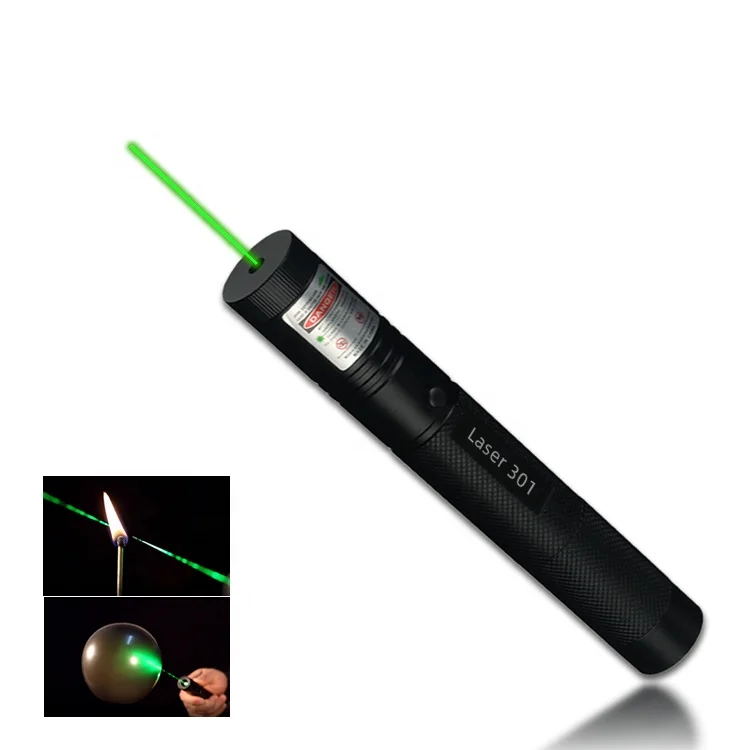 
New high-power 301 single-point adjustable scorch 100mw green laser pointer 532nm 