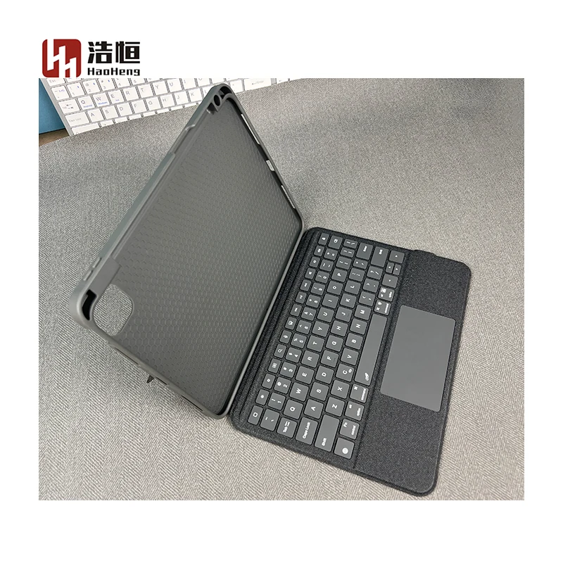 Leather PU Keyboard Case for iPad 9.7 10.2 Wireless BT Tablet Keyboard with Pen Holder Waterproof