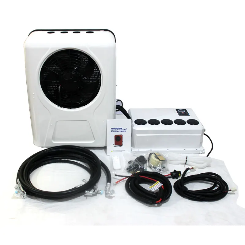POKKA Roof Top 12 Volt Air Conditioner Auto AC DC Mini Compressor Truck Air Conditioner