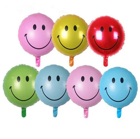 Kids toy 18inches Round shape Self-inflating helium Foil Balloons Mylar balloons