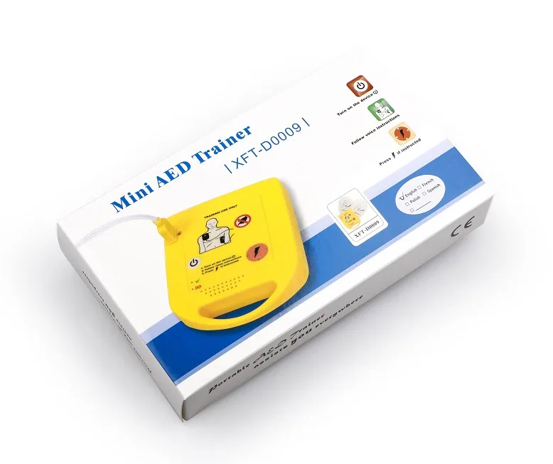 Mini XFTD009 Aed automated external defibrillator trainer