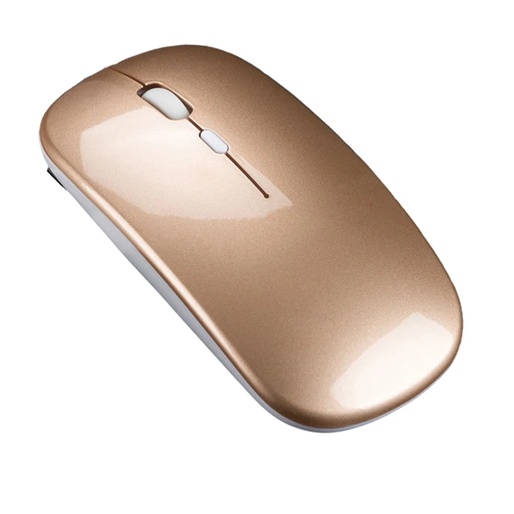 Wholesale Wireless Mouse 2.4GHz Ultra-Thin Rechargeable Silent Computer Mouse for Corporate