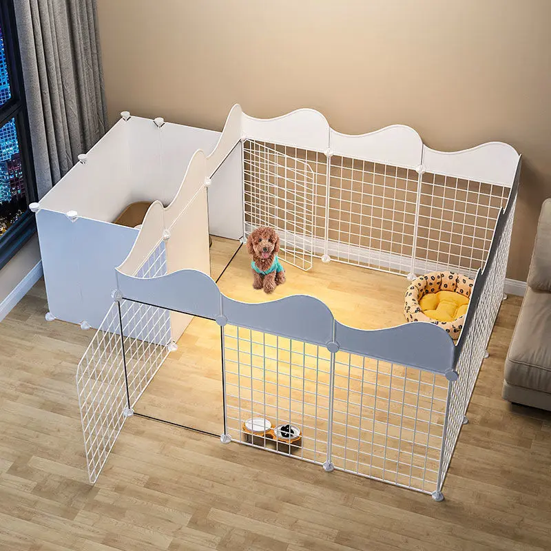 Hot Selling Durable Portable Mental Pet Fence for Dog Indoor/Outdoor Pet Cages panels