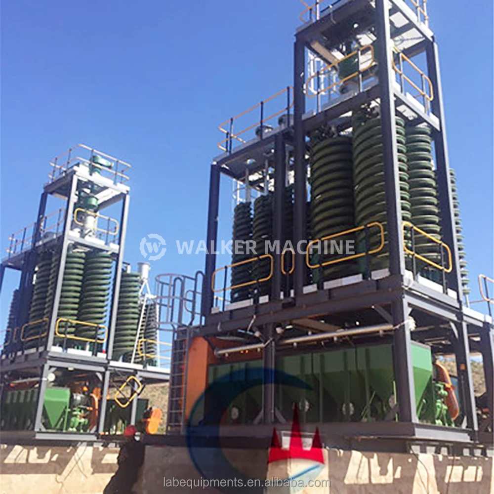 Hot sale in South Africa Alluvial Chromium Recovery Processing Spiral Chrome Wash Plant For Mining for sale