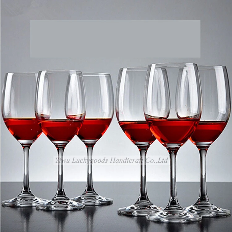 LK20191014-17 22cm gold silver rim diamond party wedding use Goblet WineGlass high redwine glasses