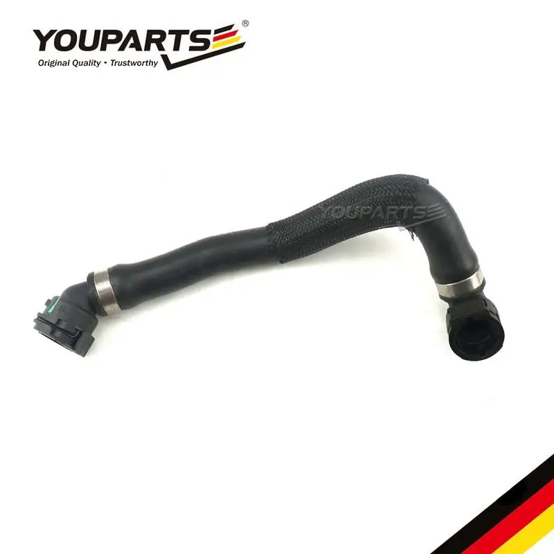 youParts Engine Coolant Radiator Hose 17127580962 For BMW F02 F18 F07 N54 Cooling System Water Pipe Hose