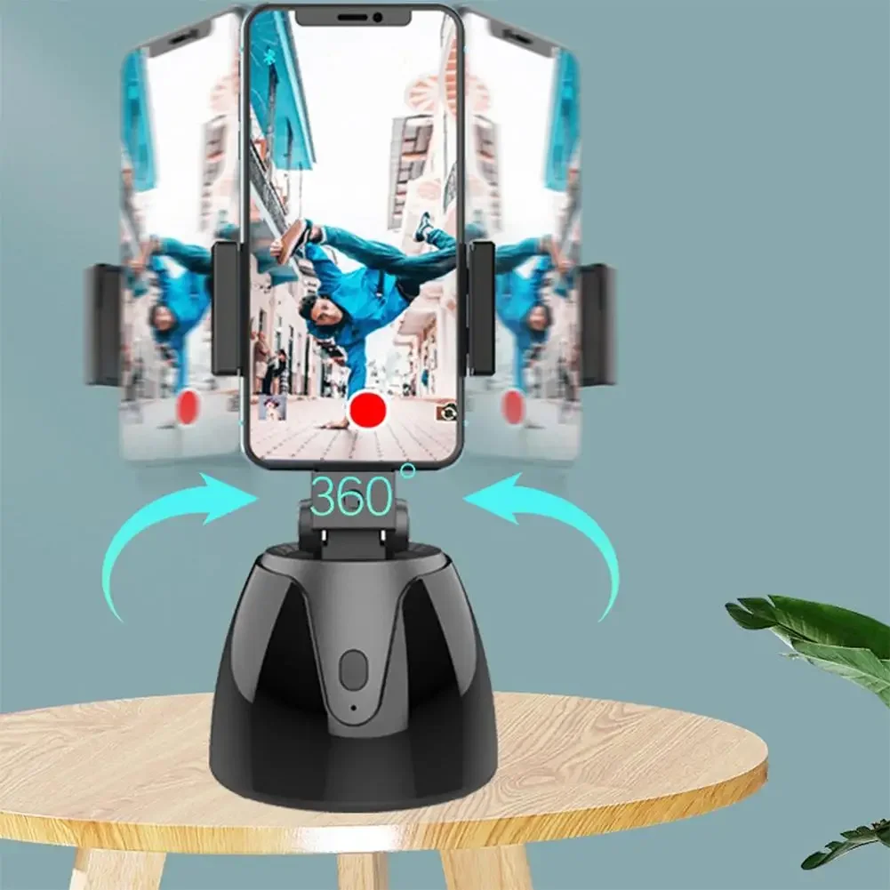 Q1 Automatic Smart Selfie Sticks 360 Degree Rotation Mobile Phone Holder Face Tracking Camera Gimbal
