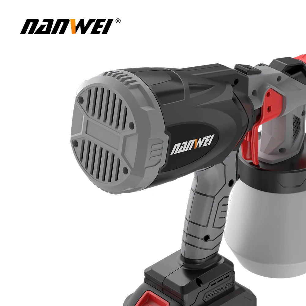 NANWEI Wholesale High-Pressure Power Tools Handheld Electric Spray Gun Airless Paint Sprayer