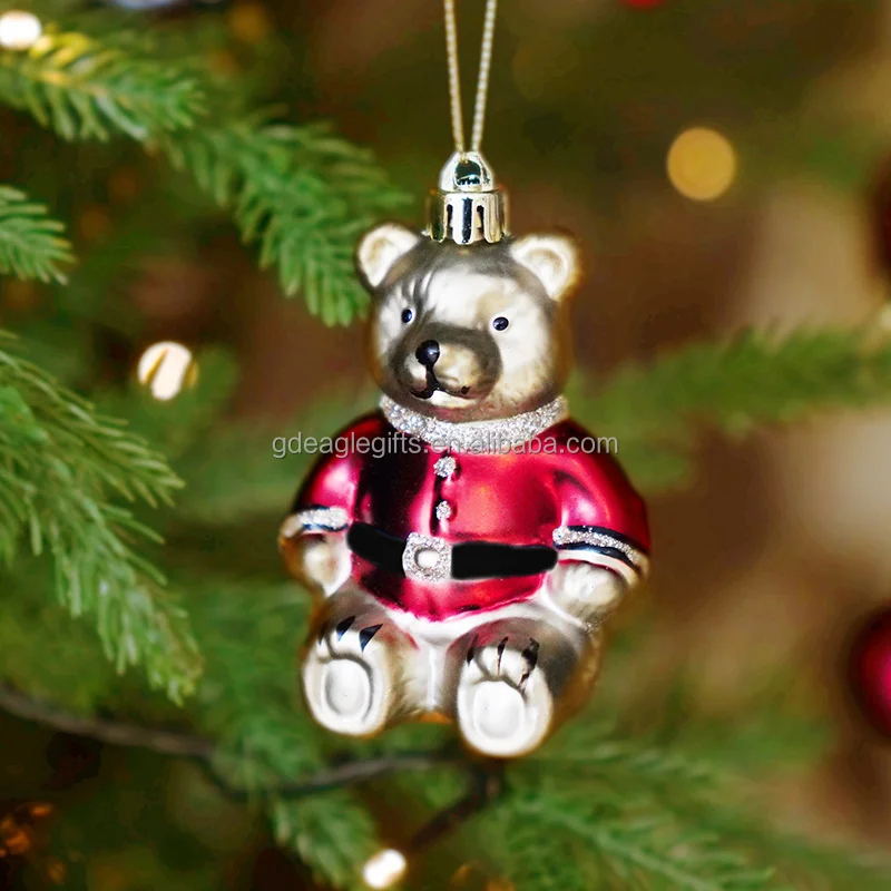 EAGLEGIFTS Guangzhou Xmas Items Red Gold Beautiful Christmas Decorations Pelotas De Plstico Bolas De Navidad Personalizadas