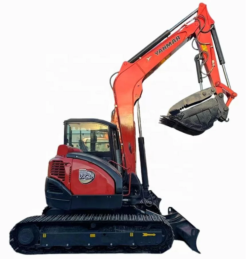 Yanmar Подержанный мини-экскаватор 8 тонн vio80 vio55 vio50 подержанный экскаватор в Японии