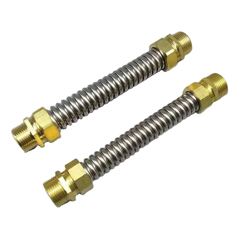 304 stainless steel / brass central air conditioner use hose pipe fittings