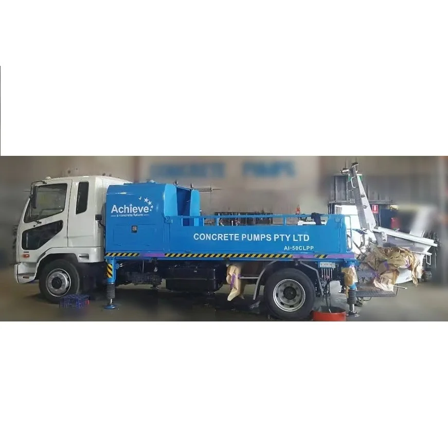 Truck mounted Concrete Line Pump PTO Driven Concrete Line Pump Concrete Pump Machinery AI-50CLPP for Australia