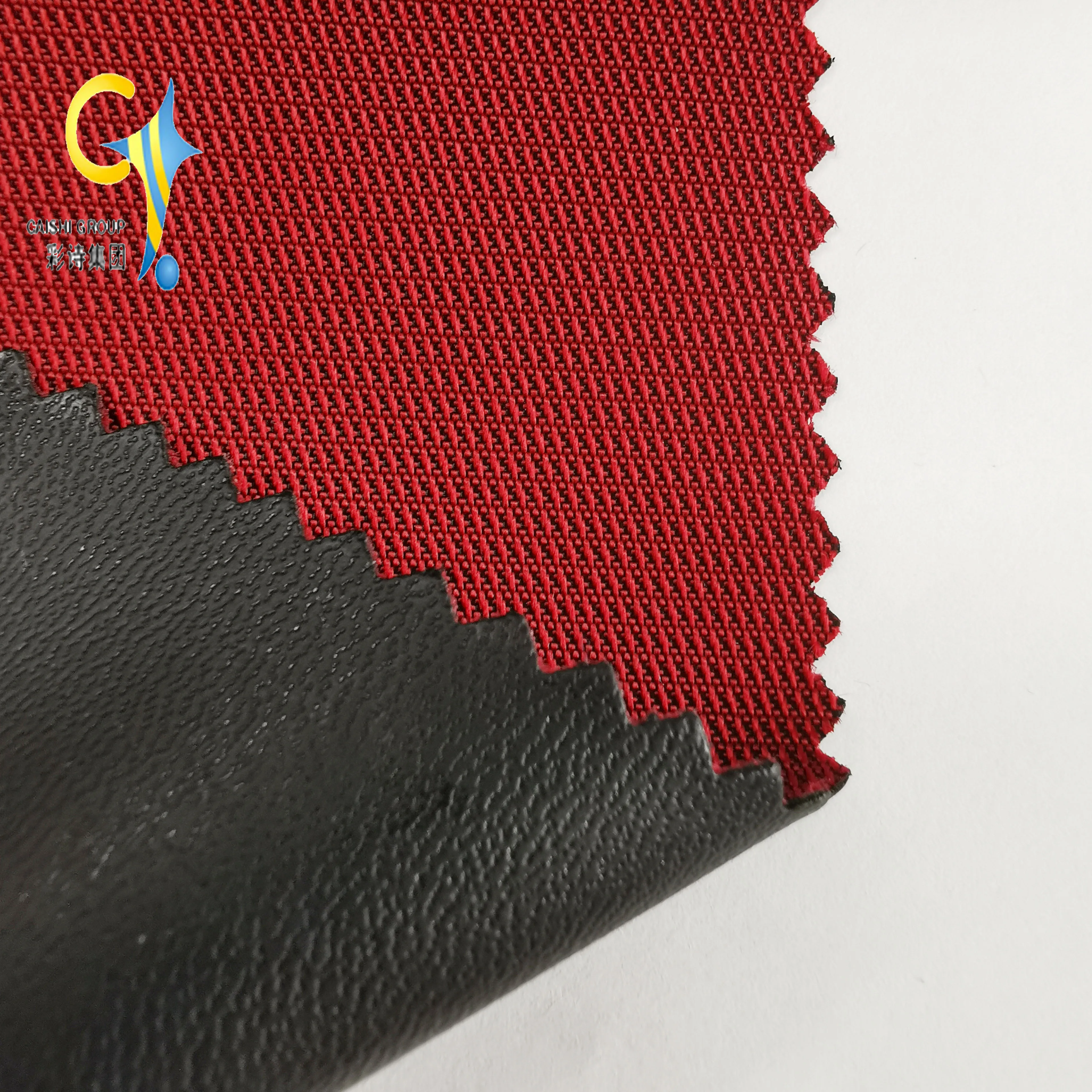 China fabric factory strong  300*250 two tone twill jacquard with foamed high quality outdoor using fabrics