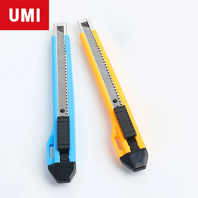 
Factory direct production Amazon hot style High Quality color Plastic Safety Durable Utility Art Knife for office 