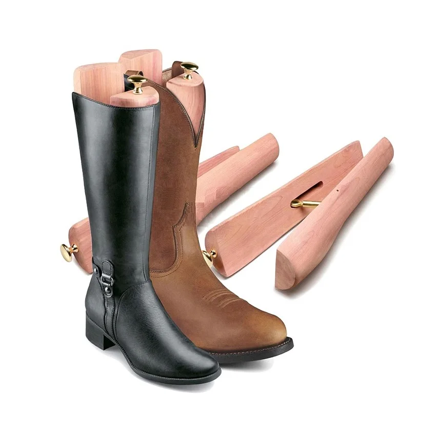 LMC034 Natural Wooden Aromatic Cedar Shoe Tree wood boot tree